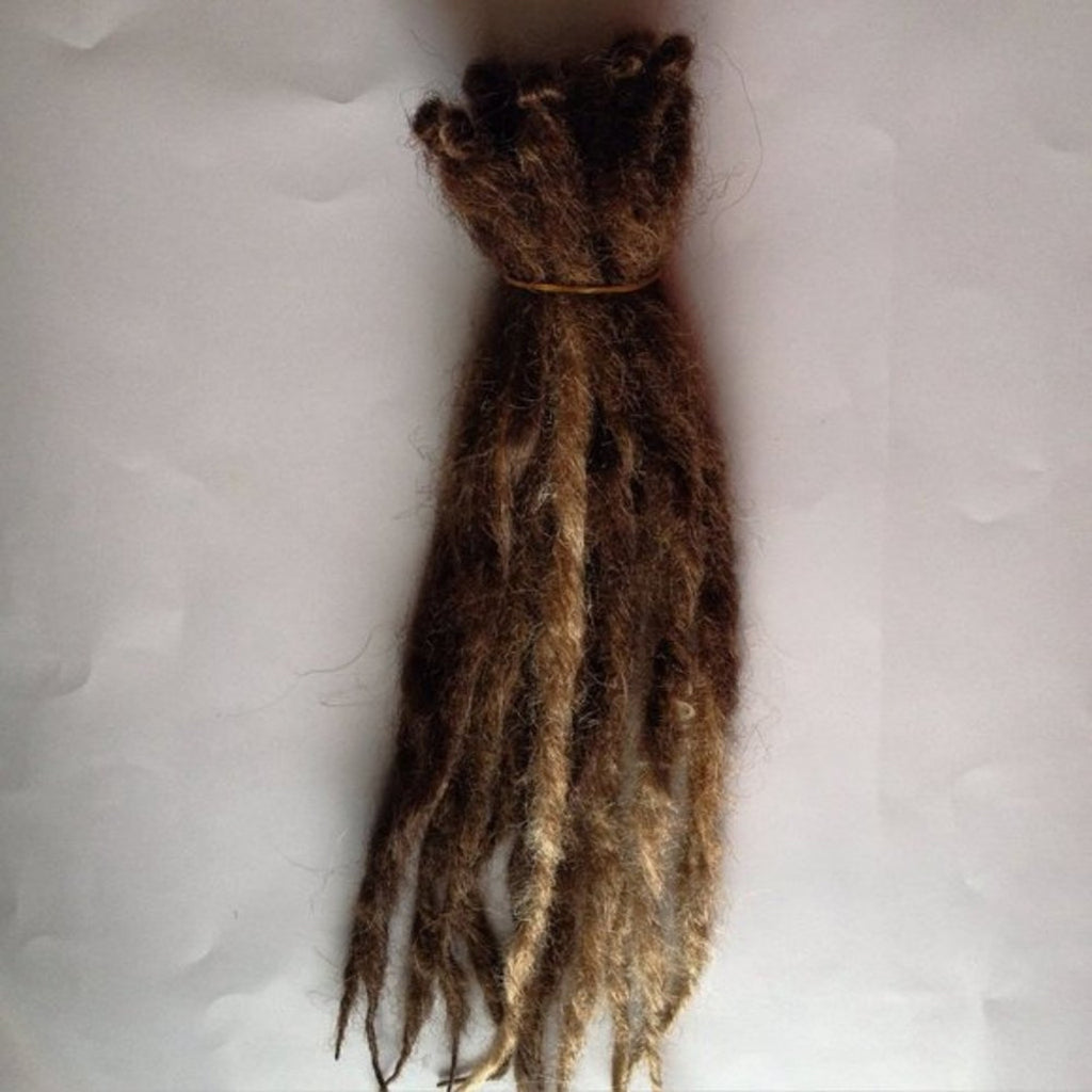 10 SE Single Ended Natural Style Dreads Dreadlocks Hair Extensions