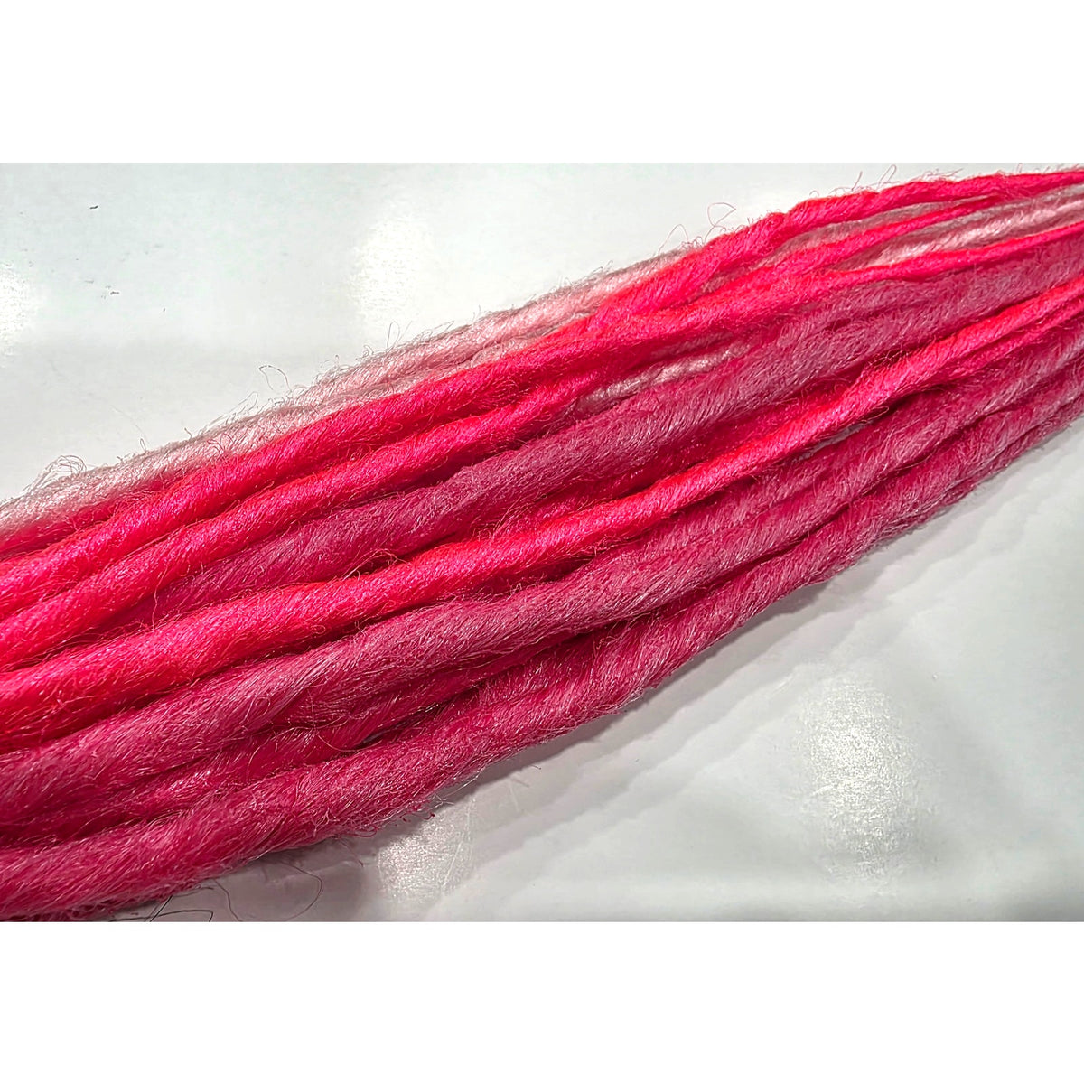 30 SE Single Ended Multi Pink Synthetic Dreads Dreadlock Hair Extensions