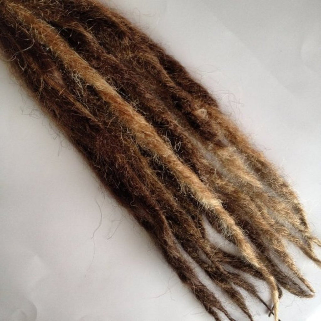 10 SE Single Ended Natural Style Dreads Dreadlocks Hair Extensions