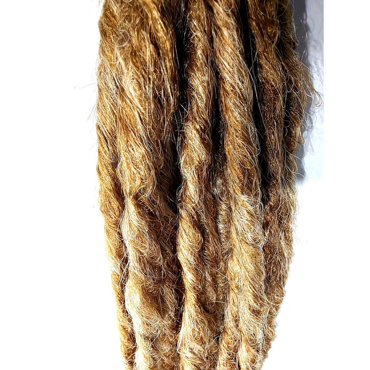 10 SE Single Ended Medium Blonde Dreads Dreadlocks Hair Extensions Knotty