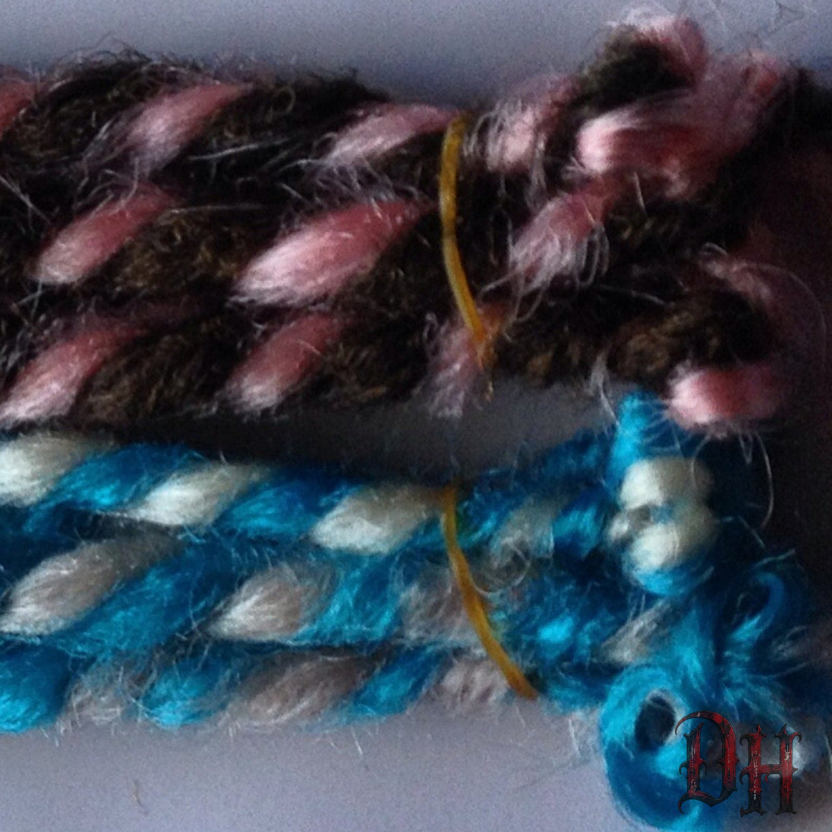 10 SE Single Ended Candy Cane Dreads Dreadlocks Hair Extensions