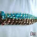 10 SE Single Ended Candy Cane Dreads Dreadlocks Hair Extensions
