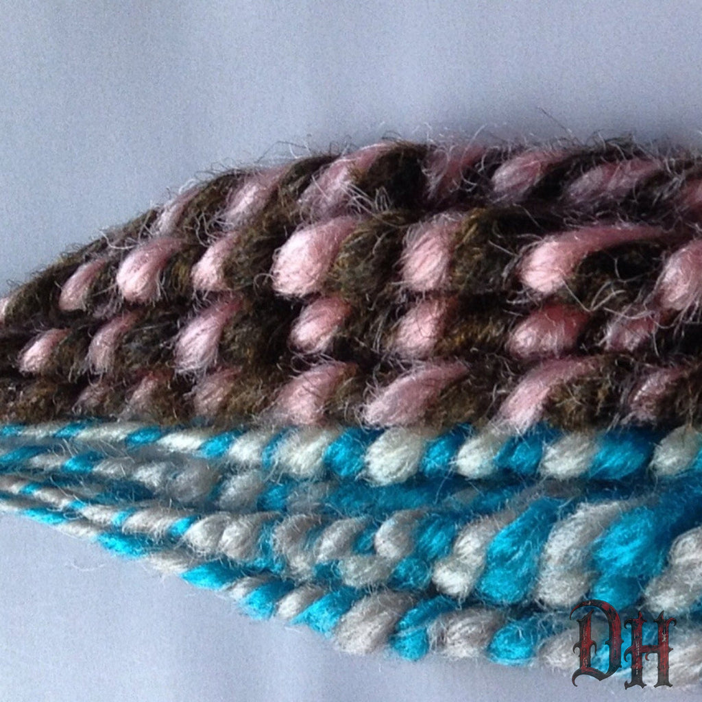 10 SE Single Ended Candy Cane Dreads Dreadlocks Hair Extensions