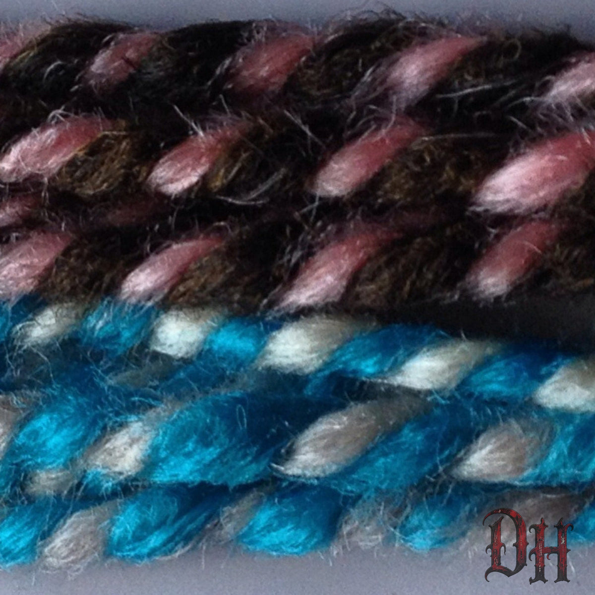10 SE Single Ended Candy Cane Dreads Dreadlocks Hair Extensions
