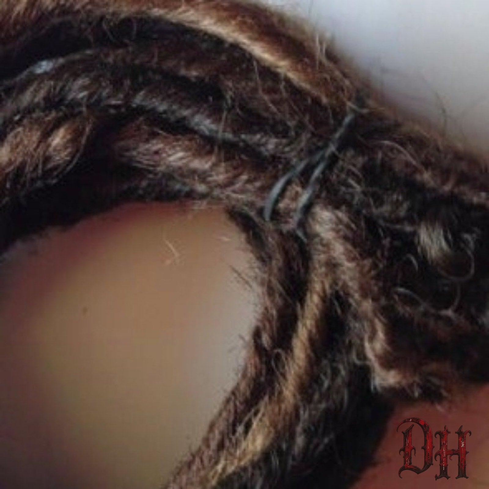 10 SE Single Ended Medium Dark Brown Dreads Dreadlocks Hair Extensions