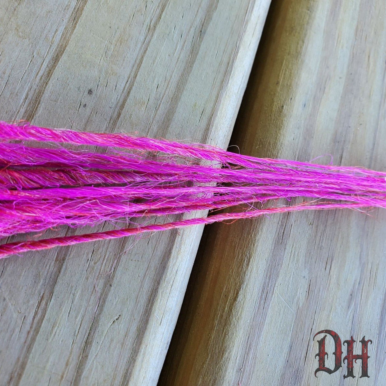10 SE Single Ended Pink Dreads Dreadlock Hair Extensions