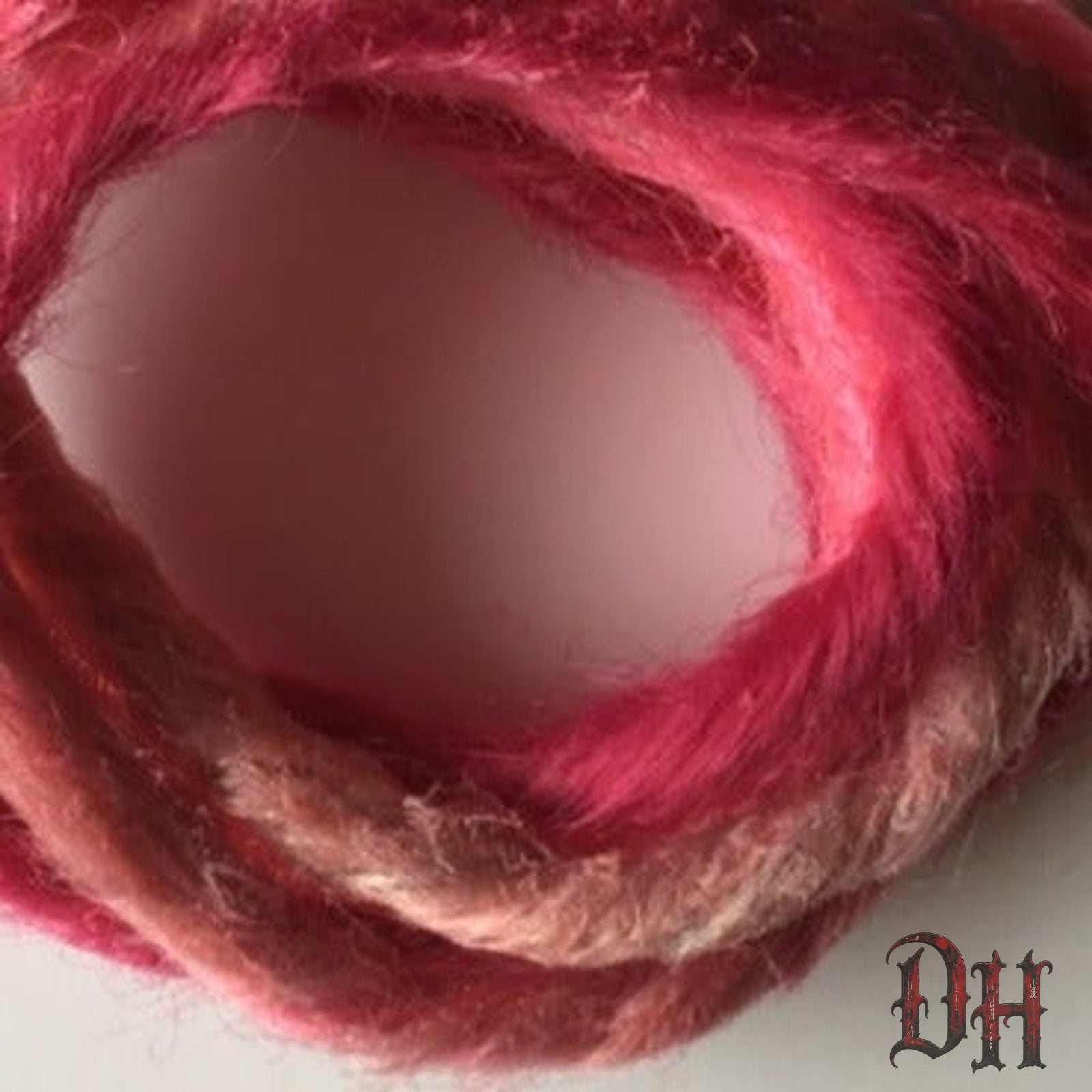 10 SE Single Ended Pink Mix Dreads Dreadlocks Hair Extensions
