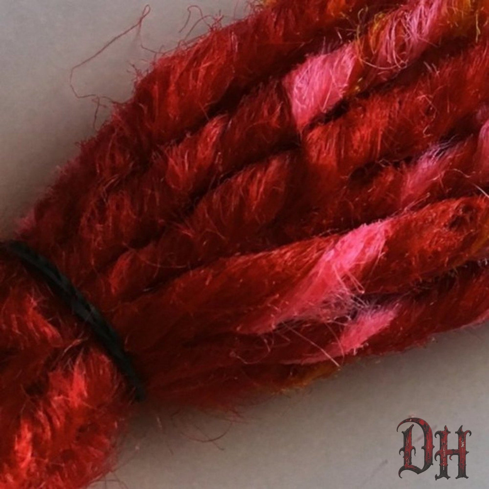 10 SE Single Ended Rainbow Ombre Dreads Dreadlocks Hair Extensions