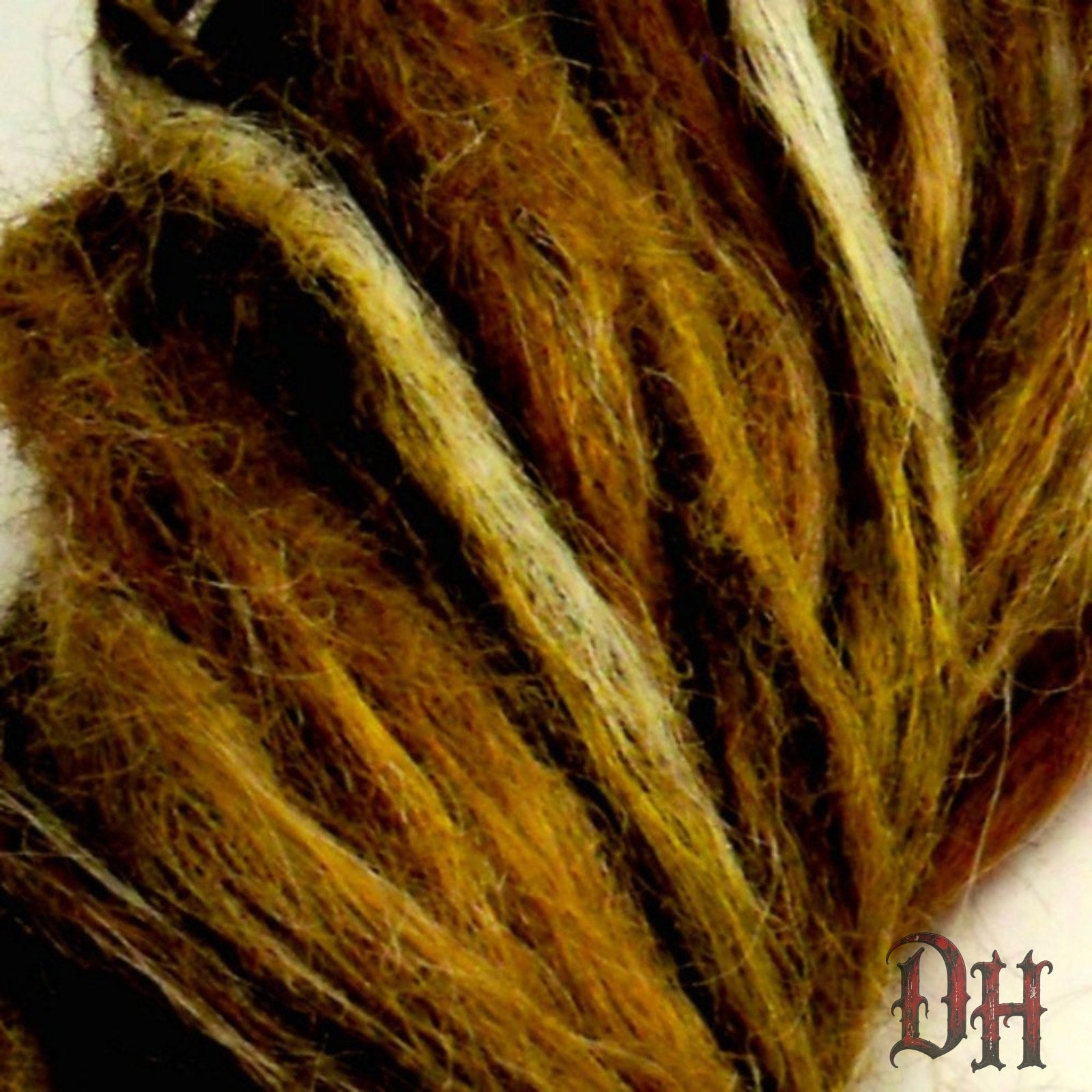 15 DE Double Ended Synthetic Dreads Dreadlock Hair Extensions Knotty Brown Blonde Natural