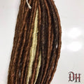 15 SE Single Ended Blonde Auburn Dreads Dreadlocks Hair Extensions
