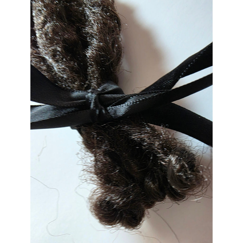5 SE Single Ended Dark Brown Synthetic Dreads Dreadlocks Hair Extensions Knotty