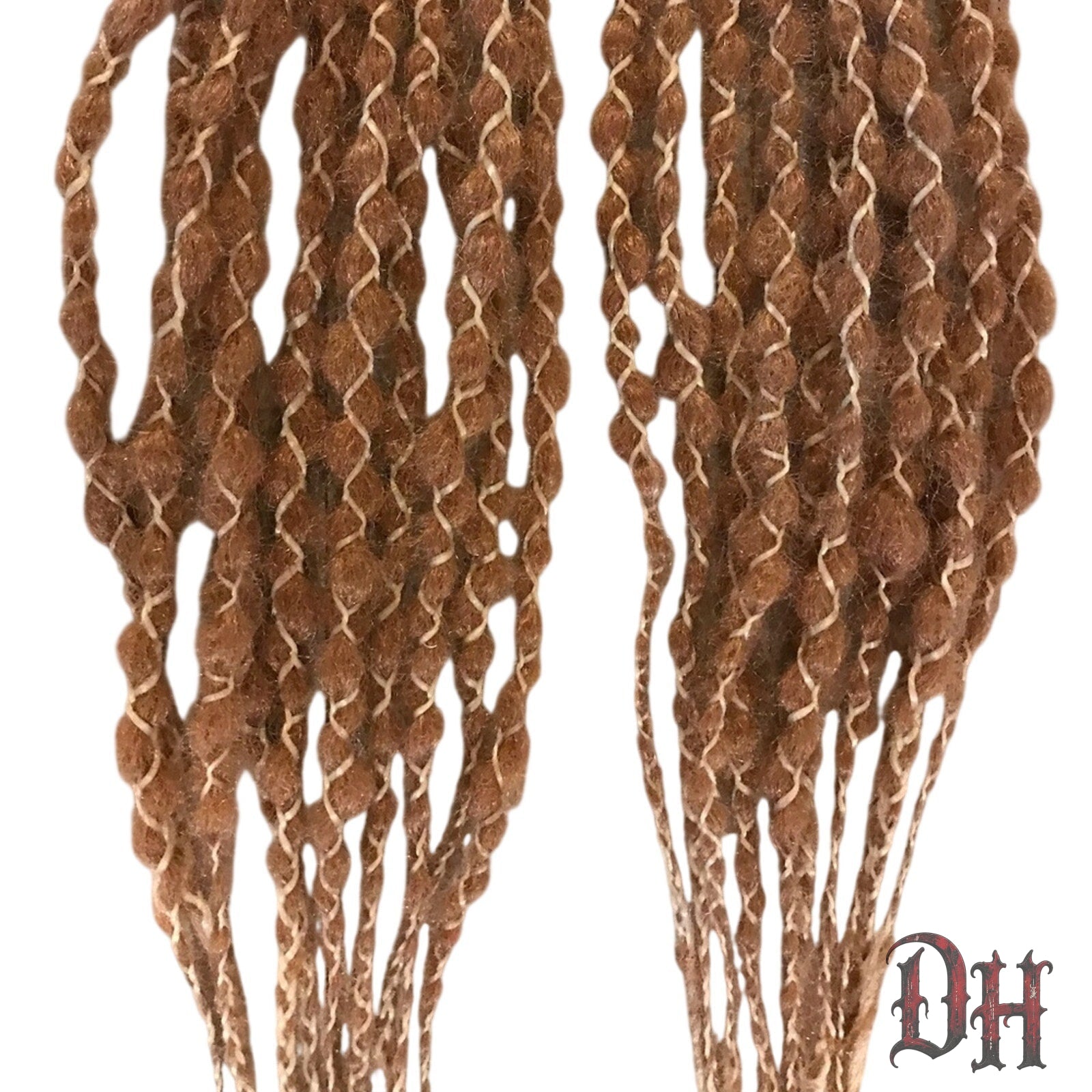 (2) Dread Dreadlock Braid Pony Fall Hair Extension