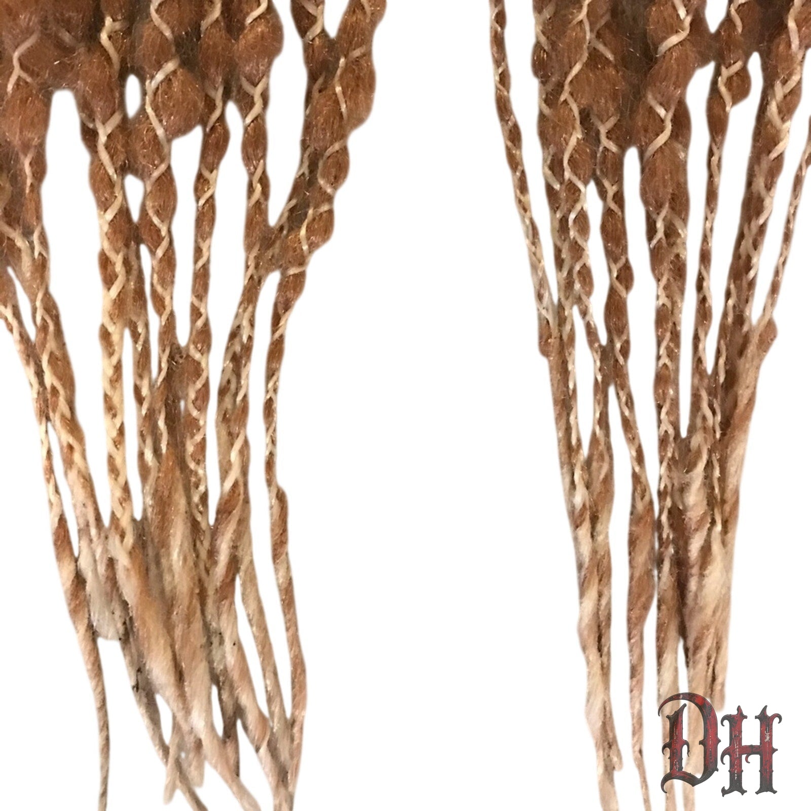 (2) Dread Dreadlock Braid Pony Fall Hair Extension