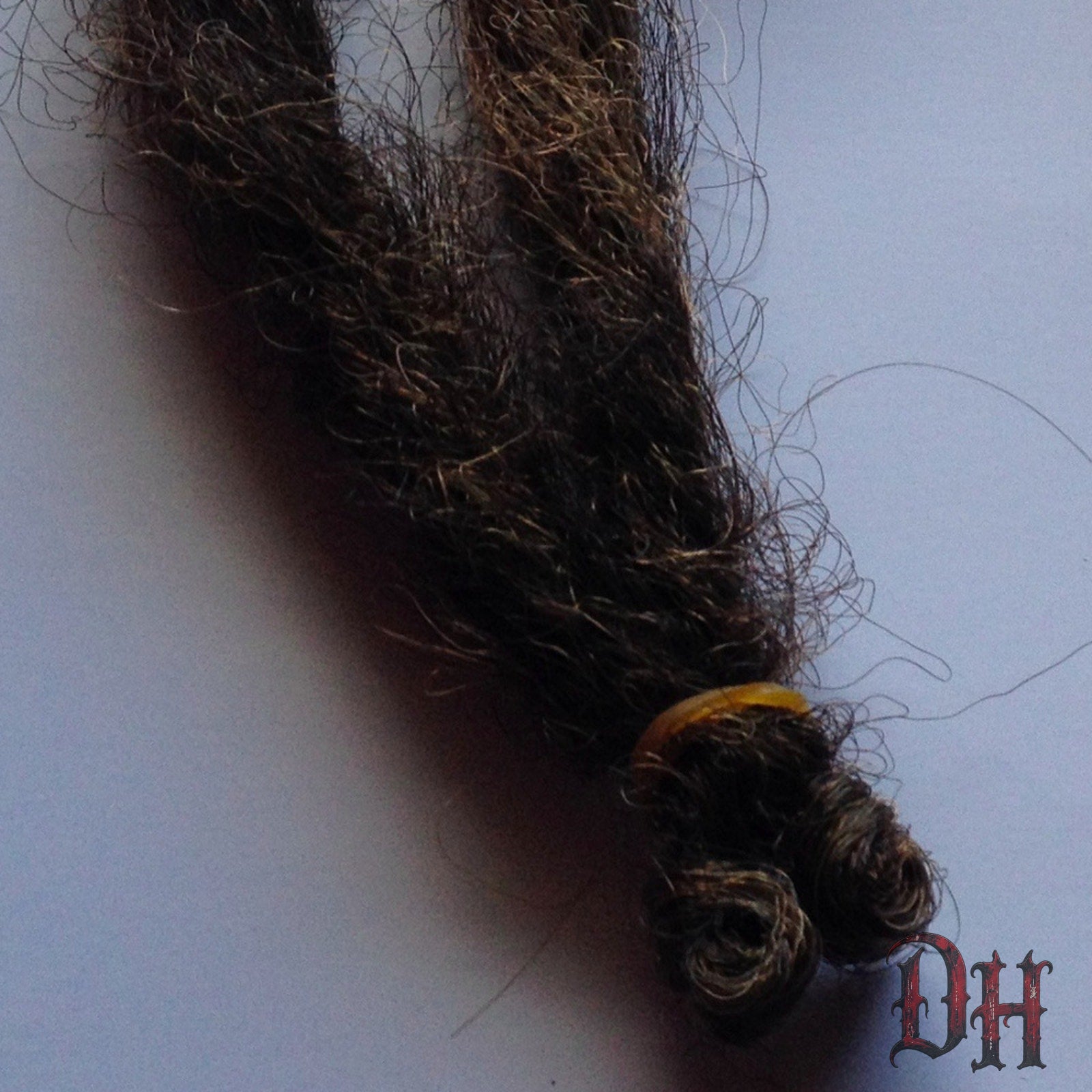2 SE Single Ended Dreads Dreadlocks Hair Extensions Brown