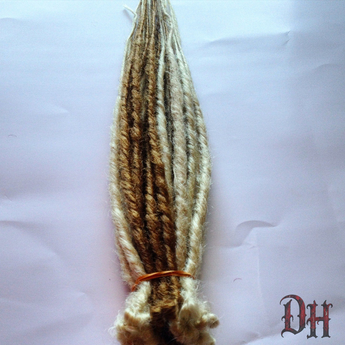 20 SE Single Ended Blonde Dreads Dreadlocks Hair Extensions
