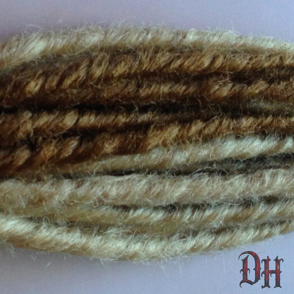 20 SE Single Ended Blonde Dreads Dreadlocks Hair Extensions