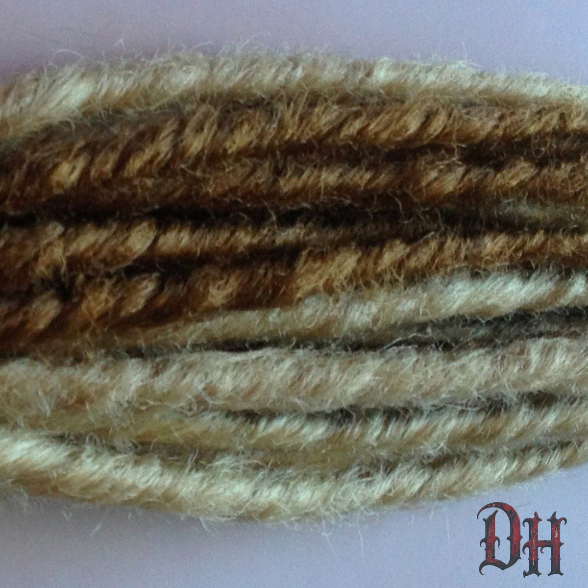 20 SE Single Ended Blonde Dreads Dreadlocks Hair Extensions