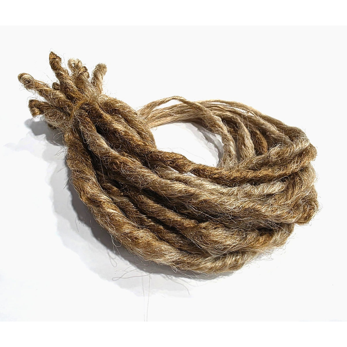 10 SE Single Ended Medium Blonde Dreads Dreadlocks Hair Extensions Knotty