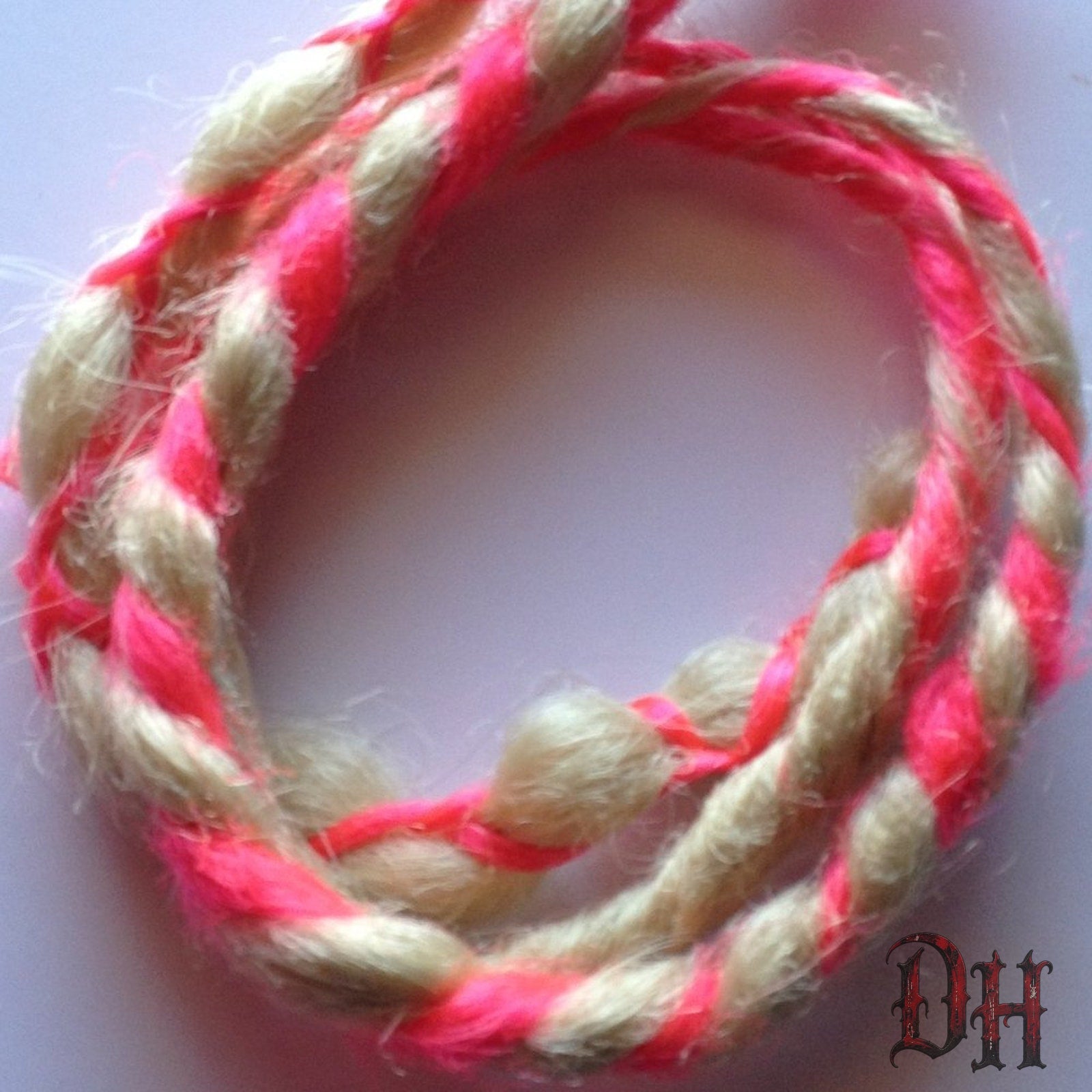 3 SE Single Ended Hot Pink Blonde Dreads Dreadlock Hair Extensions