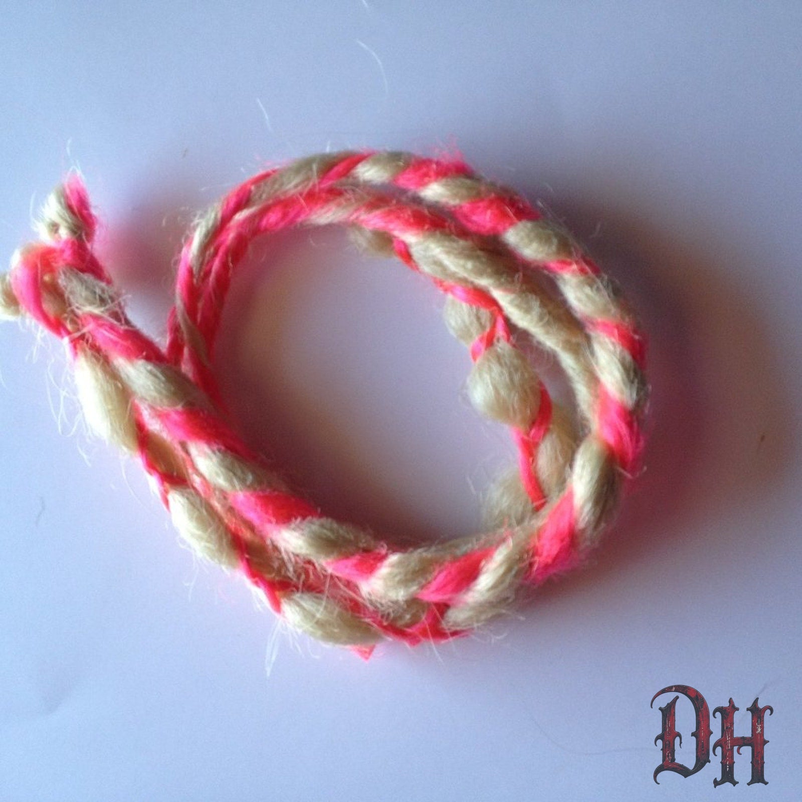3 SE Single Ended Hot Pink Blonde Dreads Dreadlock Hair Extensions