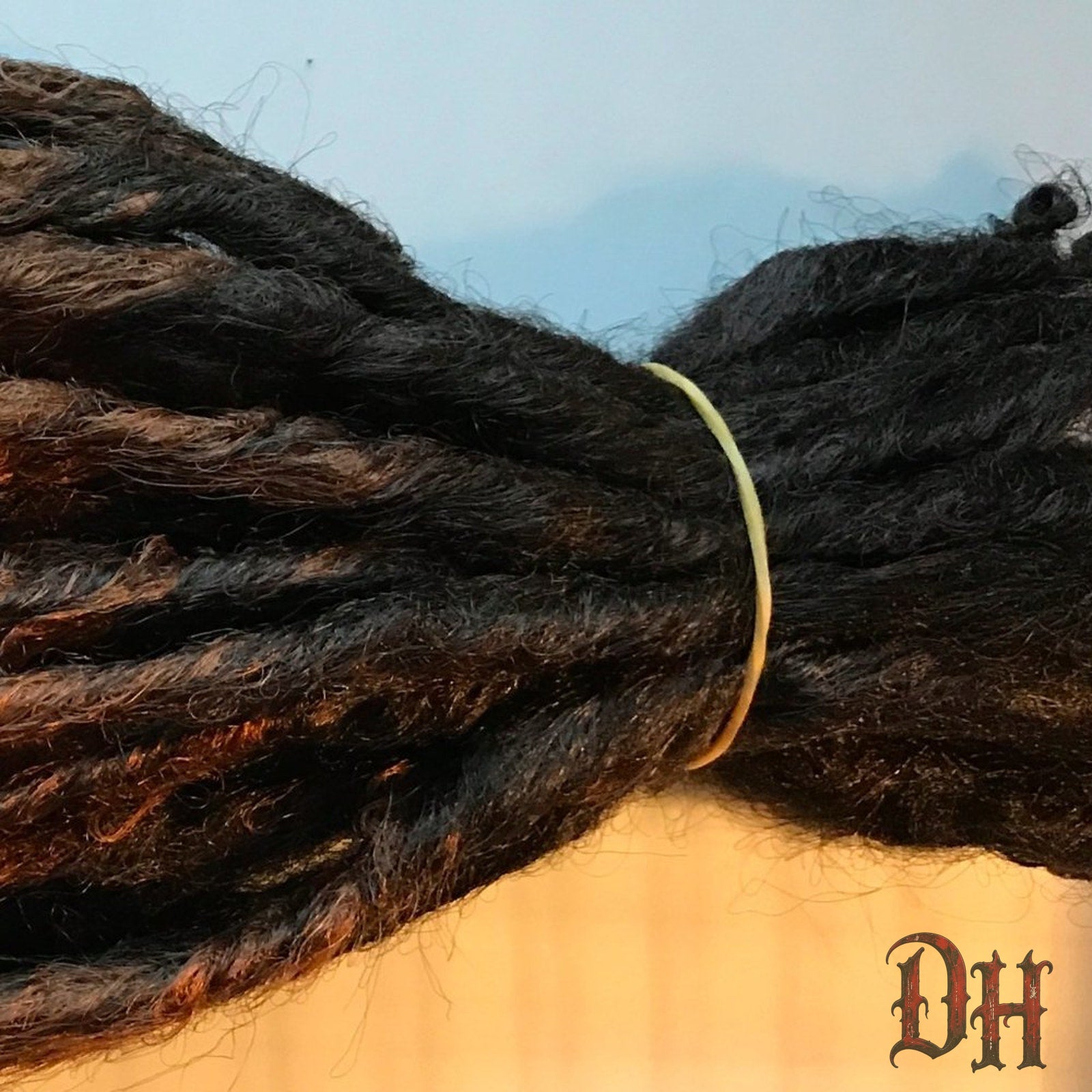 35 SE Single Ended Knotty Ombre Dreads Dreadlocks Hair Extensions