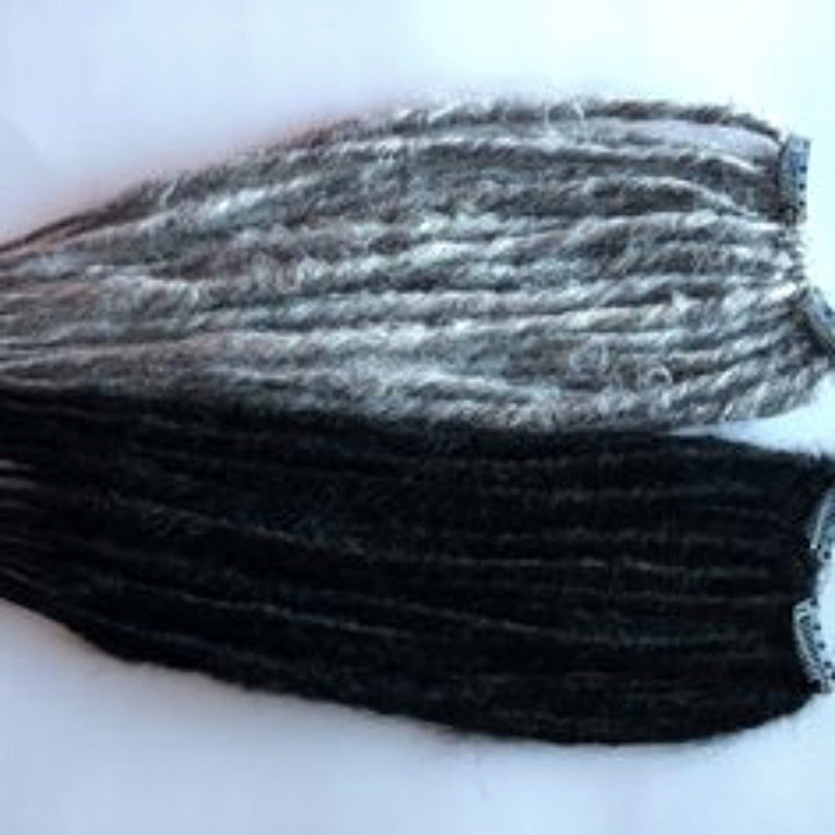 (2) Clip in Synthetic Dreads Dreadlocks Sets 18 in