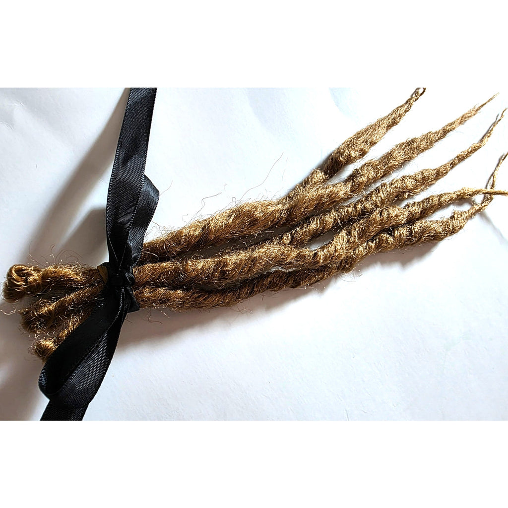 5 SE Single Ended Dark Blonde Synthetic Dreads Dreadlocks Hair Extensions Knotty