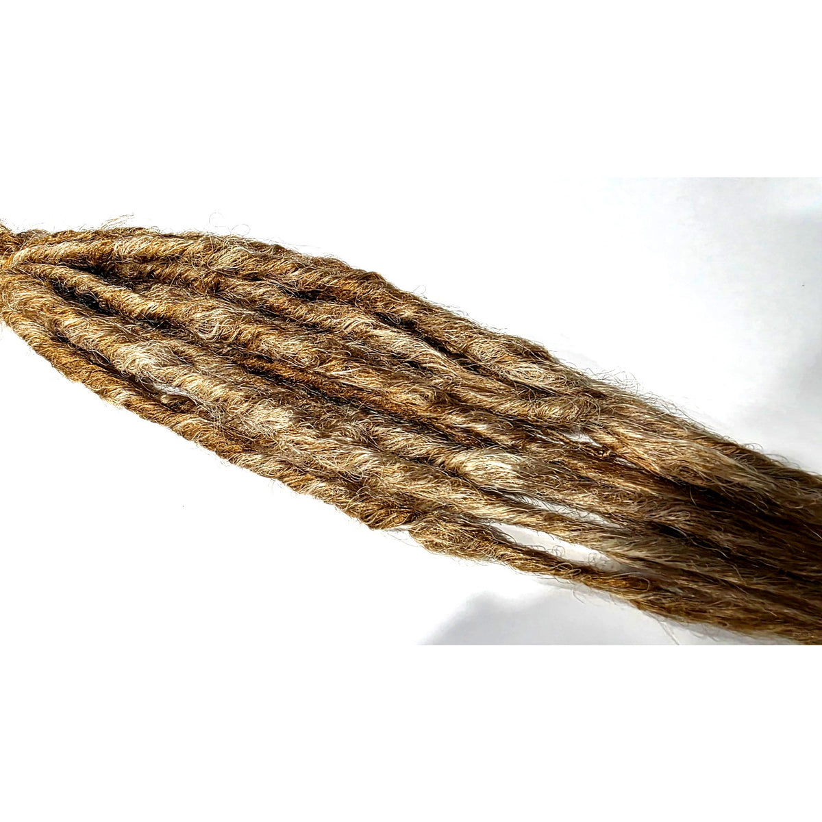 10 SE Single Ended Medium Blonde Dreads Dreadlocks Hair Extensions Knotty