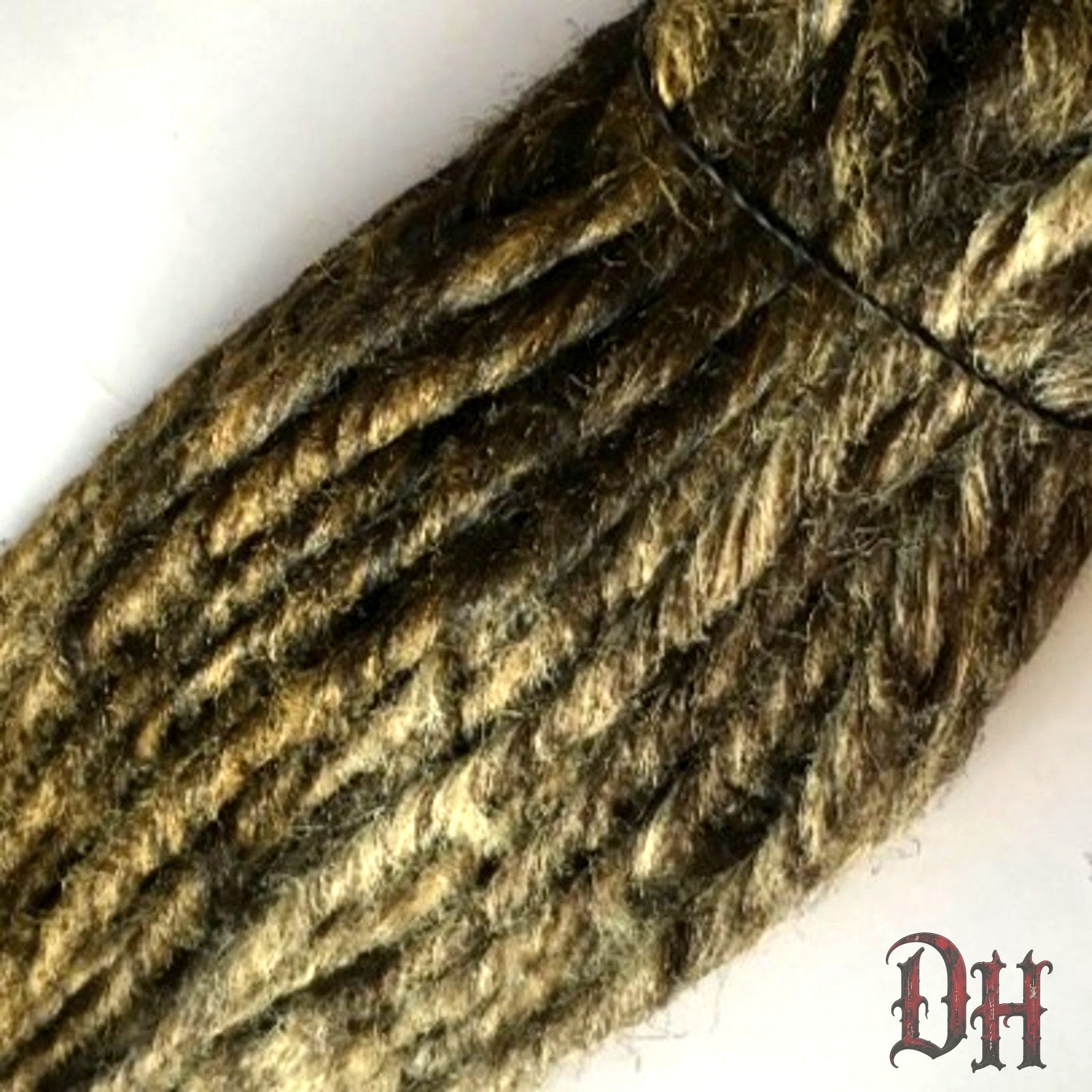 40 SE Single Ended Blonde Brown Blended Dreads Dreadlocks Hair Extensions