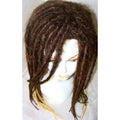 Full Wig Dreads Dreadlocks Hair Extensions Brown Blonde Ombre