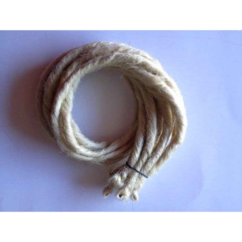 10 SE Single Ended Light Blonde Dreads Dreadlock Hair Extensions