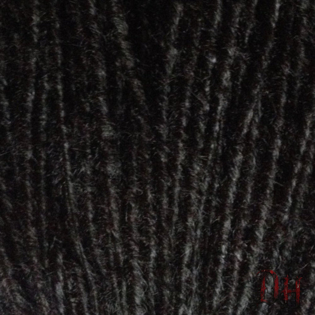 45 DE Double Ended Dreads Dreadlocks Hair Extensions Black