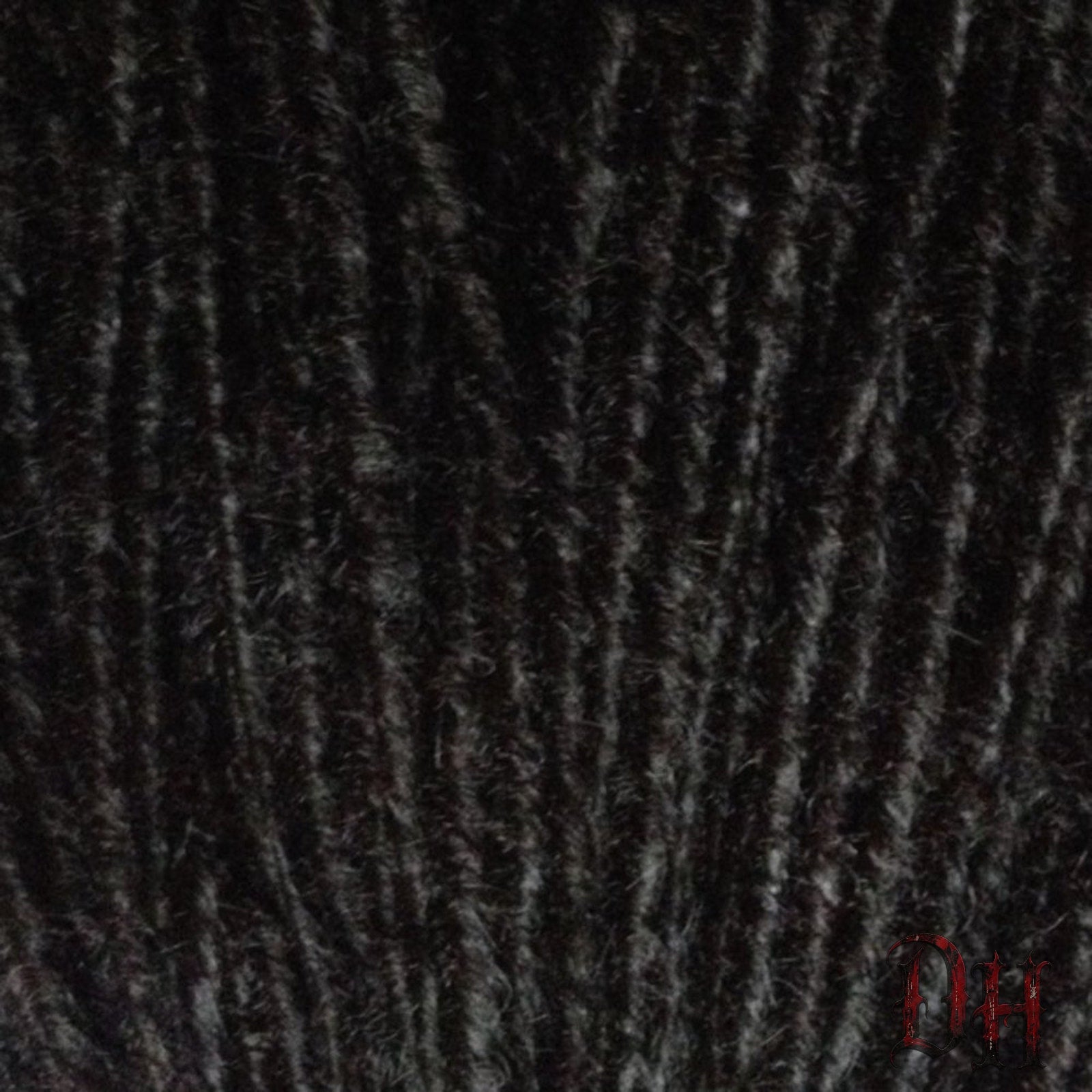 45 DE Double Ended Dreads Dreadlocks Hair Extensions Black