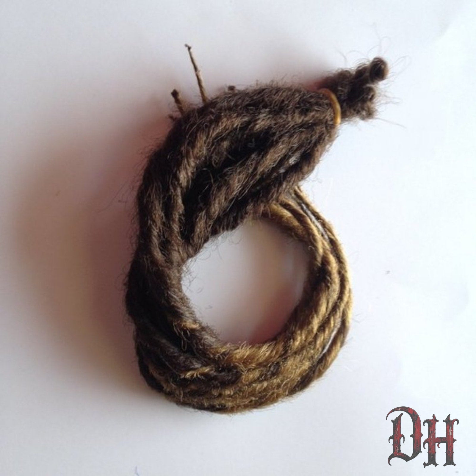 5 SE Single Ended Brown Ombre Dreads Dreadlocks Hair Extensions