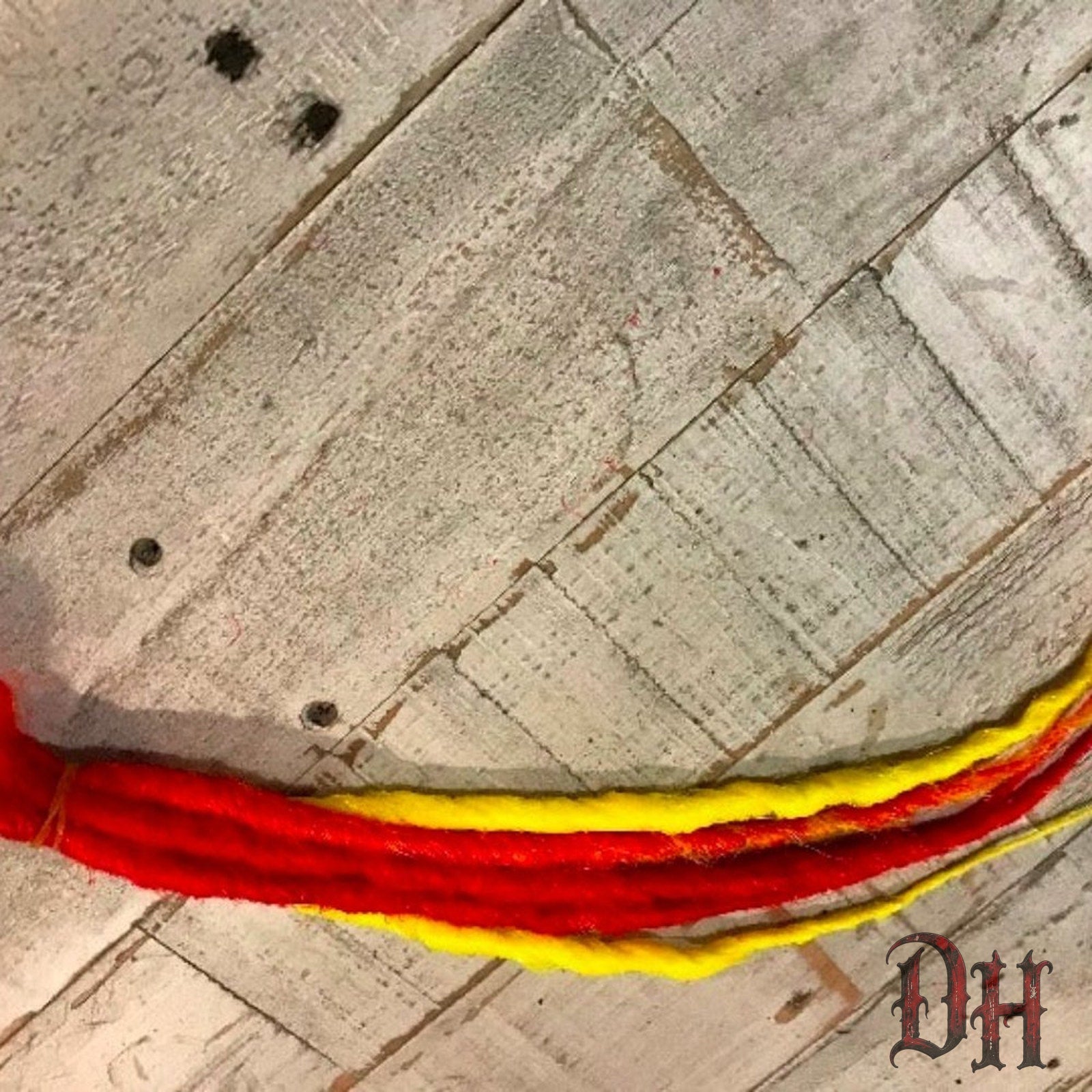 5 SE Single Ended Fire Flame Dreads Dreadlocks Hair Extensions