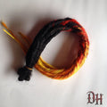 5 SE Single Ended Flame Fire Dreads Dreadlocks Hair Extensions