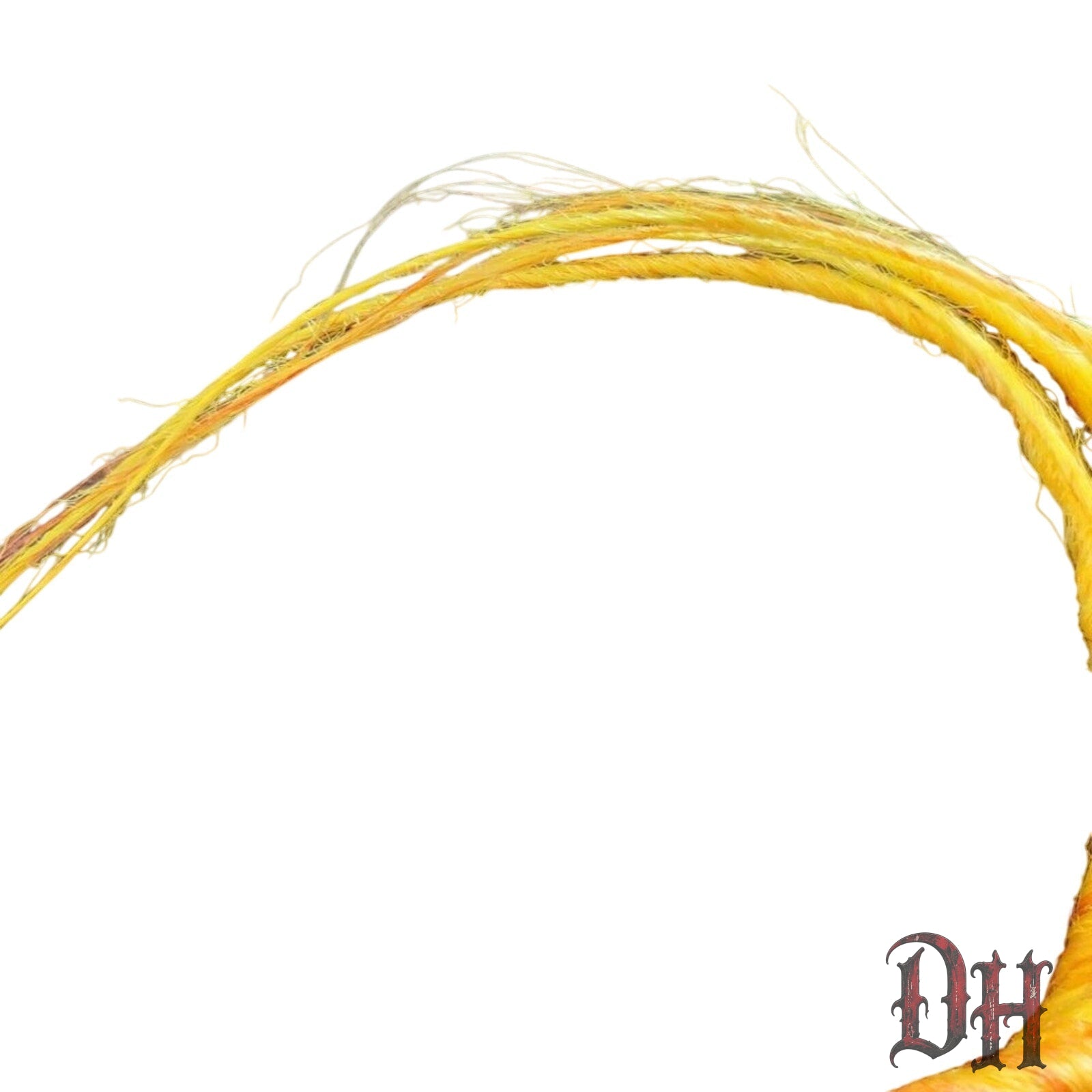 6 SE Single Ended Fire Flame Dreads Dreadlocks Hair Extensions