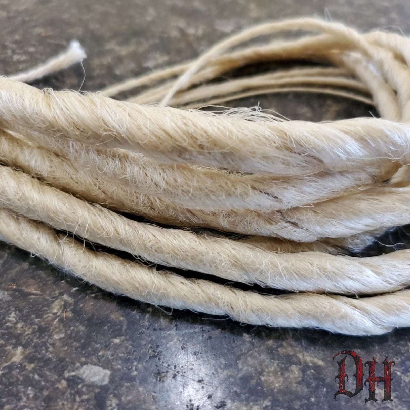 6 SE Single Ended Platinum Blonde Dreads Dreadlock Hair Extensions