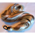 Platinum and Dark Blonde Pony Tail Hair Extensions Fall
