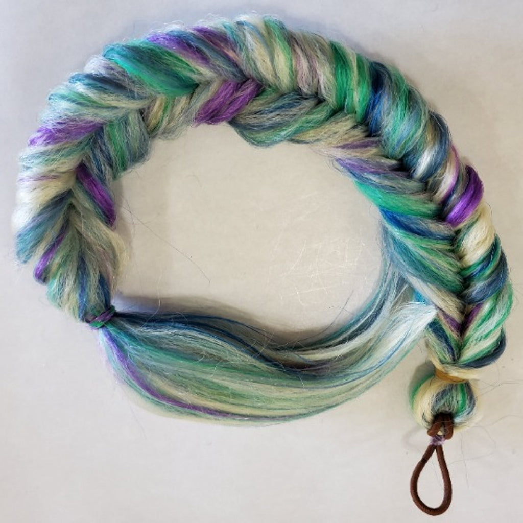 Pastel Fishtail Braid Pony Hair Extension NEW