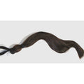 Medium brown ponytail extension 24 inch, color 6 straight synthetic hair pony fall