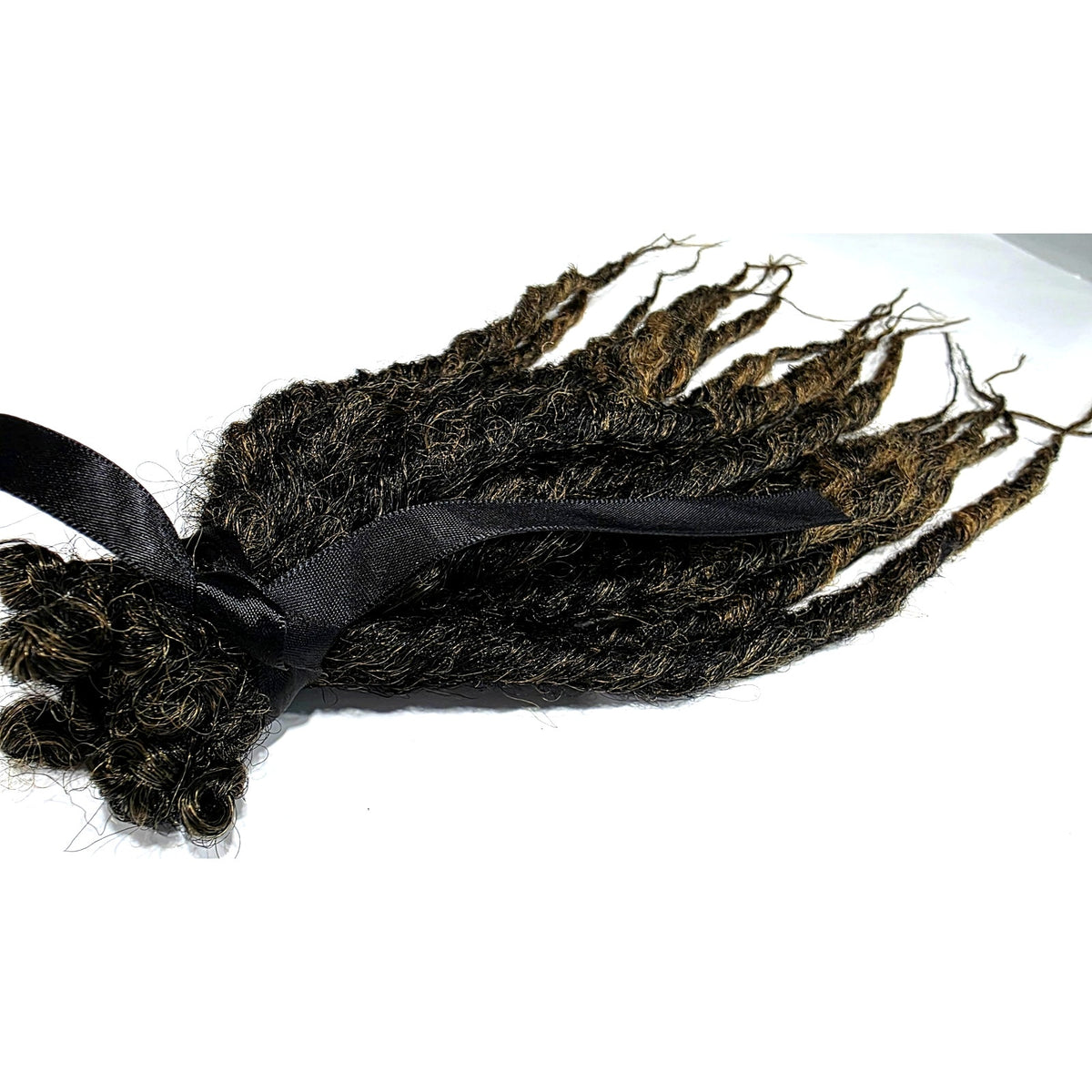 15 SE Single Ended Synthetic Dreads Dreadlocks Hair Extensions Dark Brown Ombre