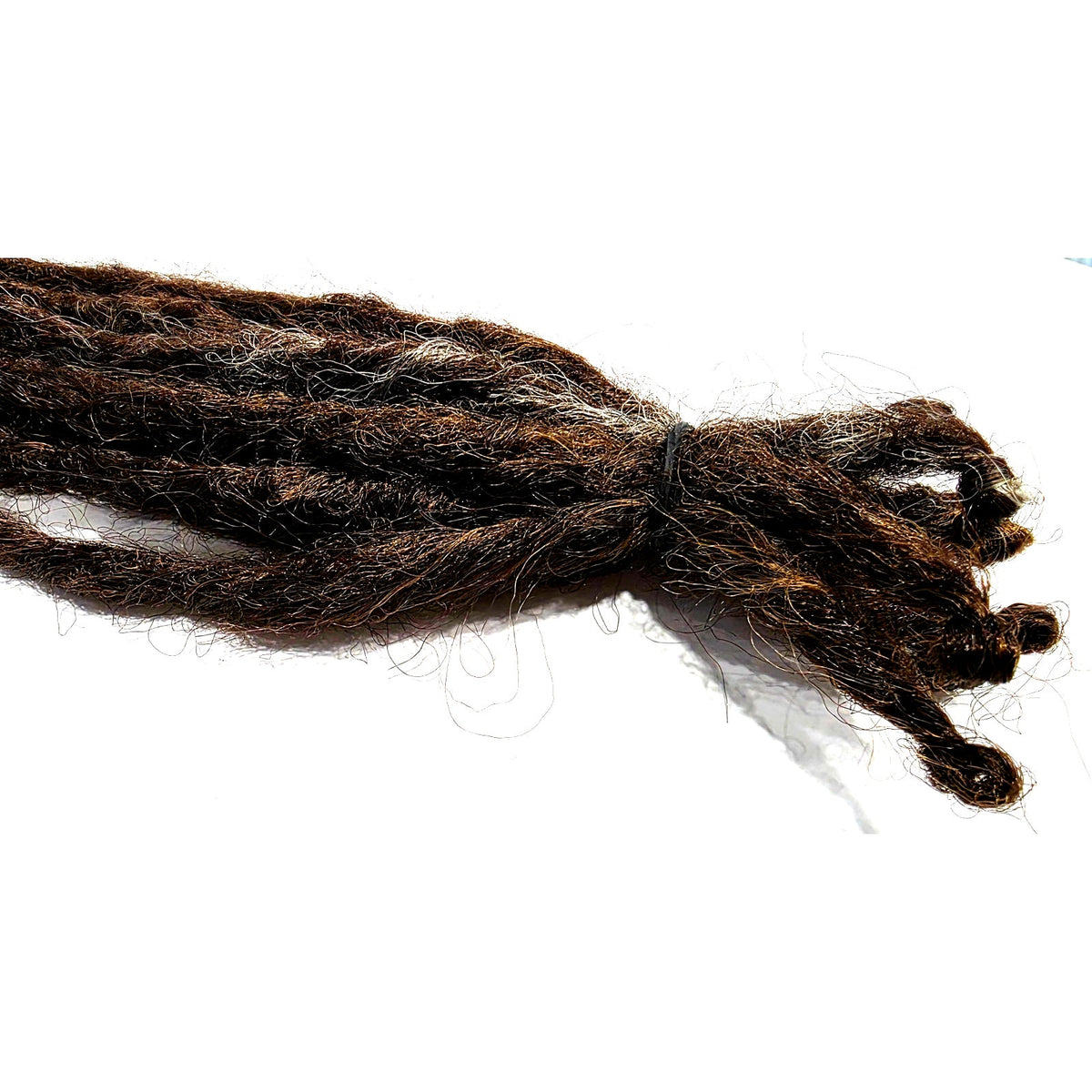 10 SE Single Ended Knotty Brown Blonde Synthetic Dread Dreadlock Hair Extensions