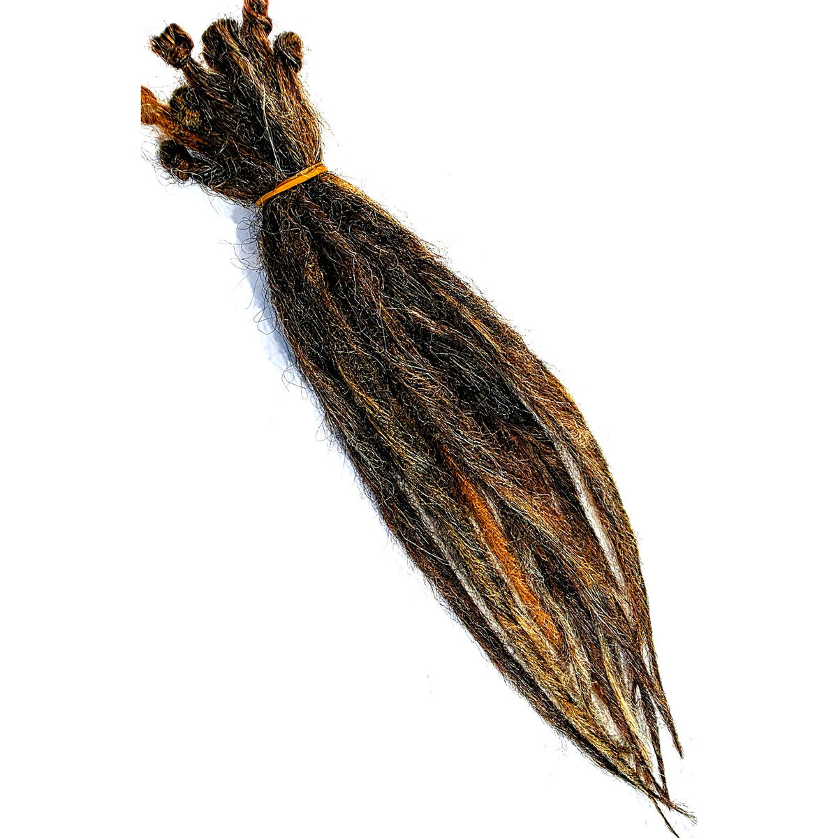 10 SE Single Ended Brown Blonde Natural Style Dreads Dreadlocks Hair Extensions