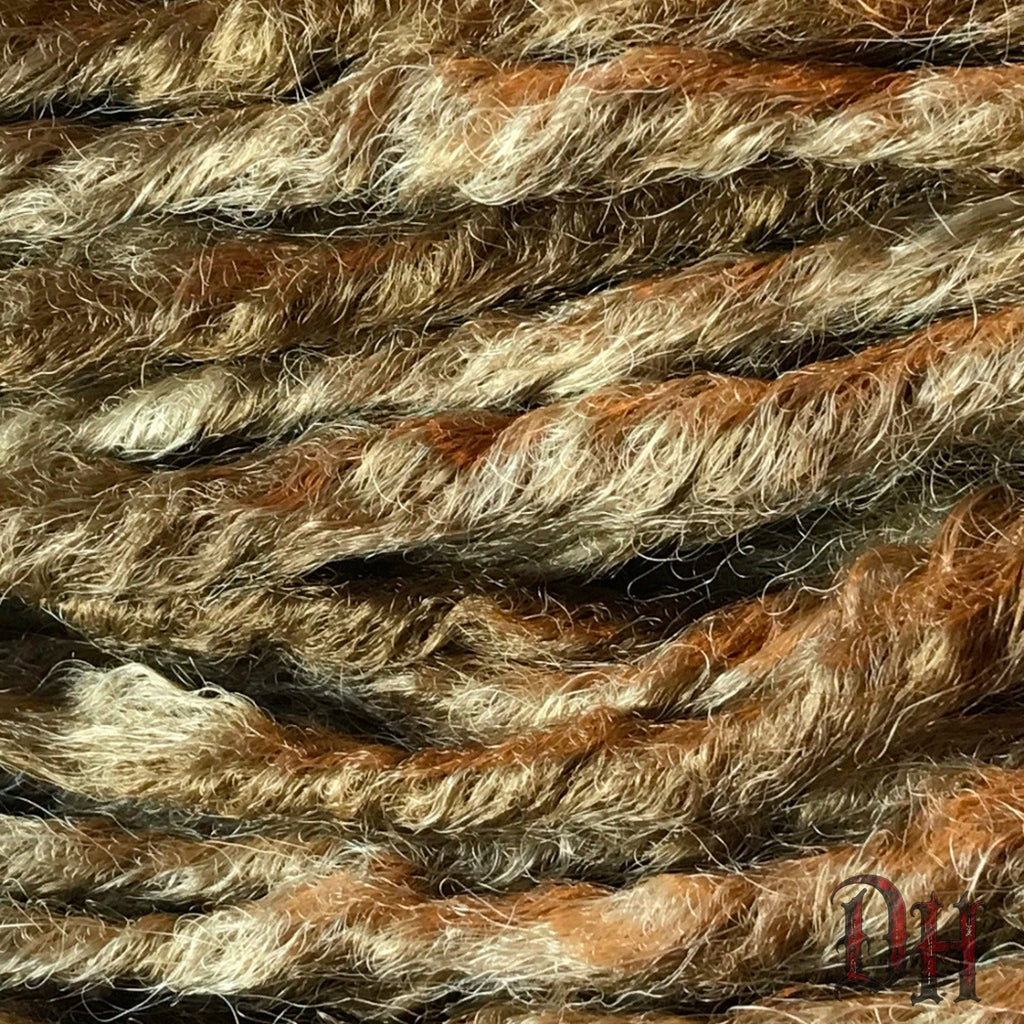 70 SE Single Ended Blonde Blend Knotty Synthetic Dreads Dreadlock Hair Extensions