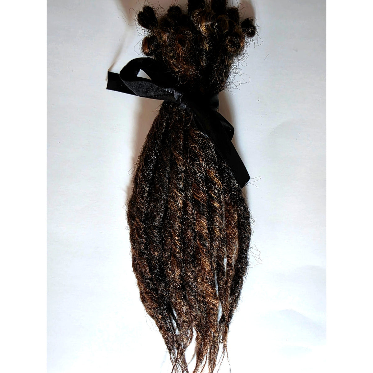 10 SE Single Ended Brown Synthetic Dreads Dreadlocks Hair Extensions Knotty