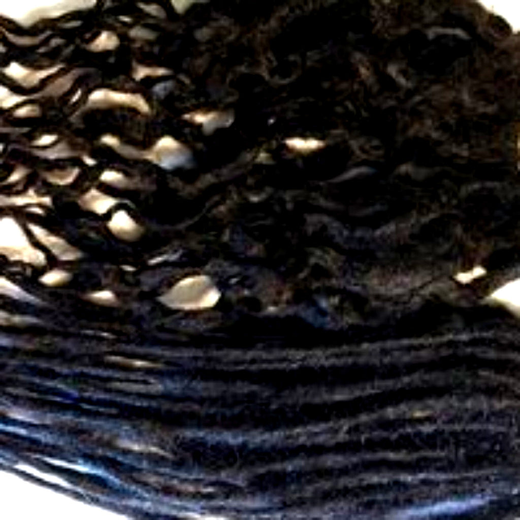 2 Dark Brown Clip in Synthetic Dreads Dreadlocks Sets 18 in