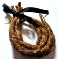 5 SE Single Ended Dark Blonde Synthetic Dreads Dreadlocks Hair Extensions Knotty