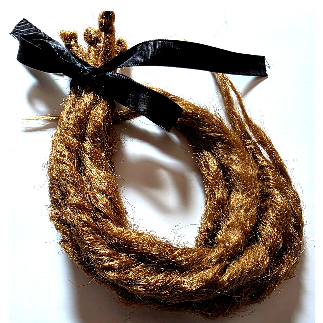 5 SE Single Ended Dark Blonde Synthetic Dreads Dreadlocks Hair Extensions Knotty