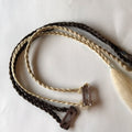 Blonde Brown Clip in Braids Hair Extensions
